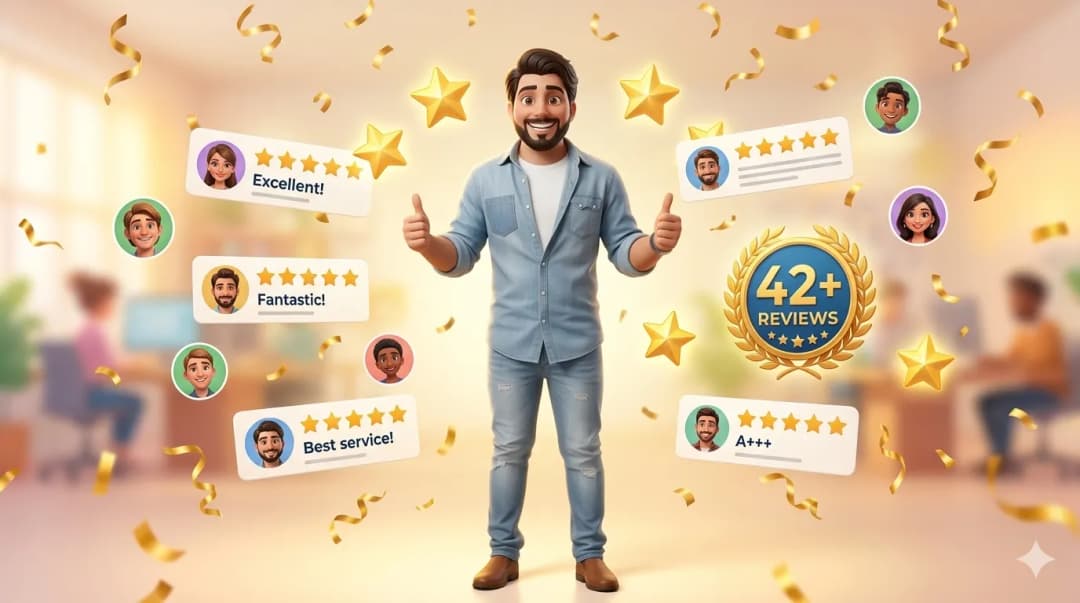 42+ Five Star Reviews