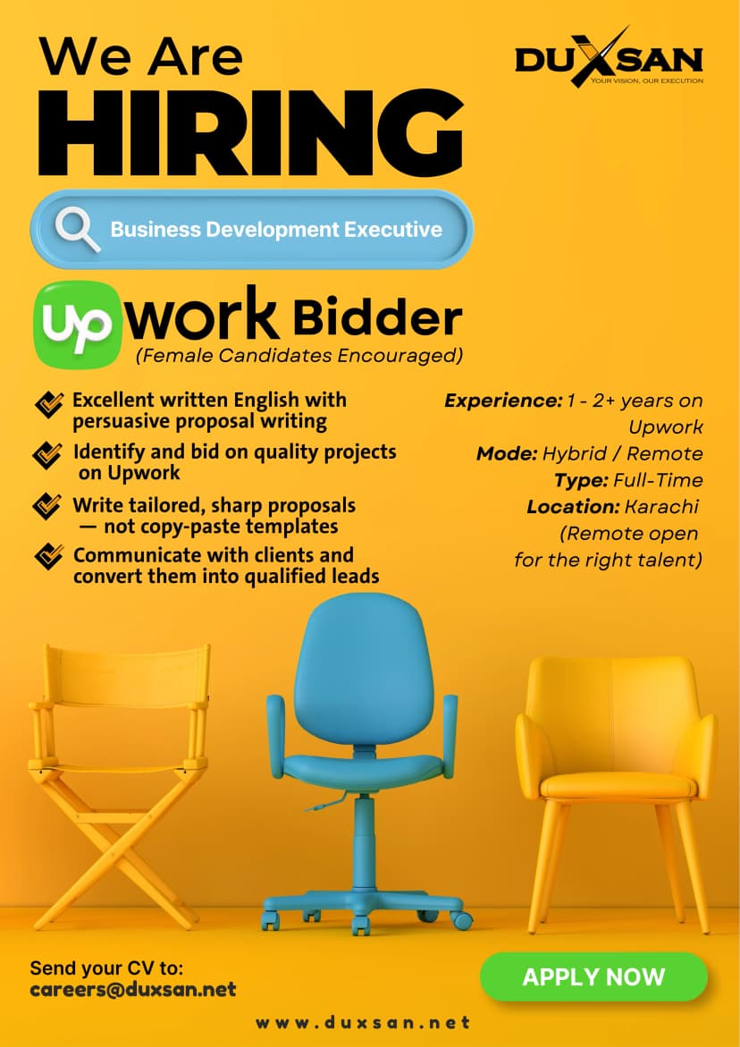 Business Development Executive — Upwork Bidder